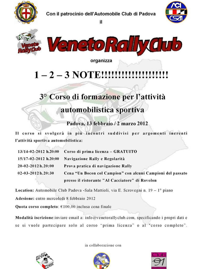 3° Corso Nagiatori "1-2-3 Note!!!"